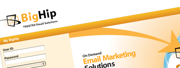 BigHip Email Marketing Website | Launch Site